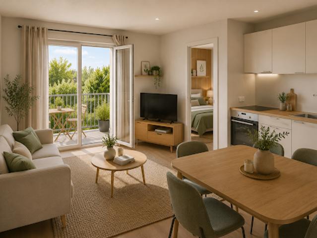 Vente Appartement 1 pièce 42 m2 Ballan Miré