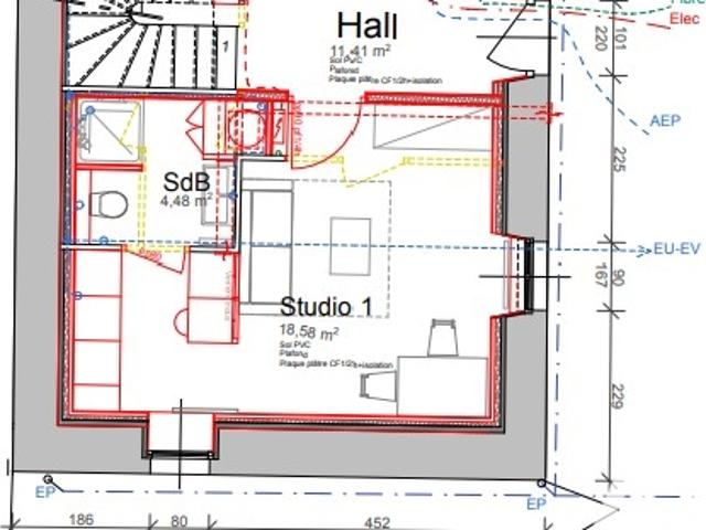 Vente Appartement 2 pièces