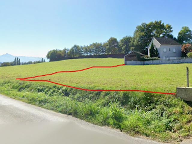 Vente Terrain 832 m2 Louey
