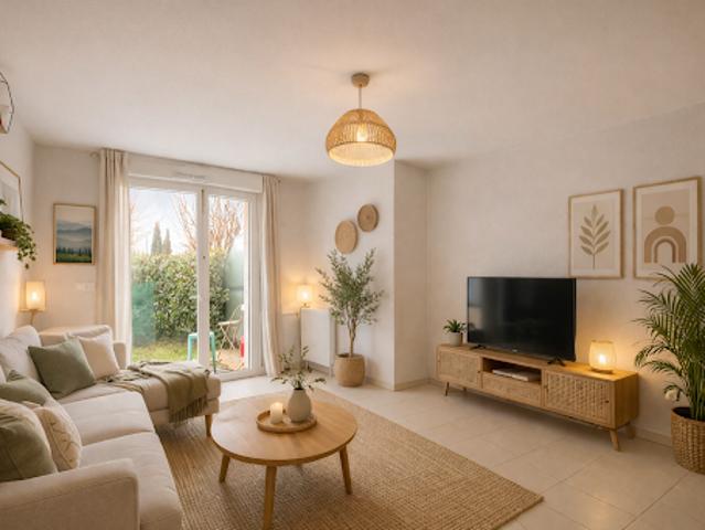 Vente Appartement 2 pièces 43.44 m2 Launaguet