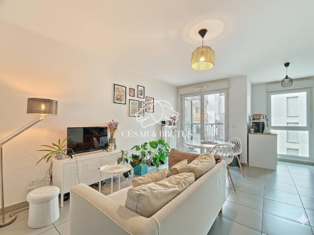 Vente Appartement 2 pièces 43.58 m2 Villeurbanne