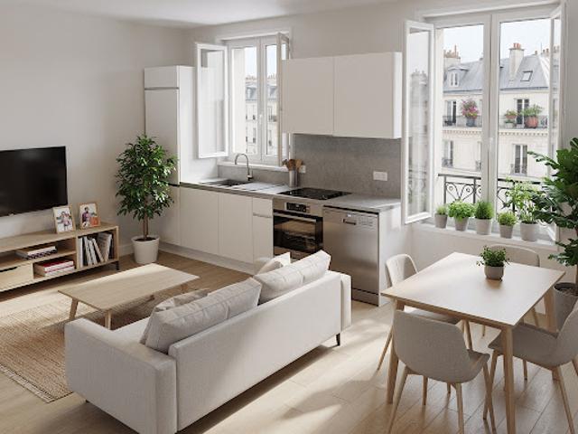 Vente Appartement 2 pièces 43.6 m2 Mantes la Ville