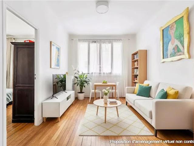 Vente Appartement 2 pièces 43.23 m2 Paris 15ème