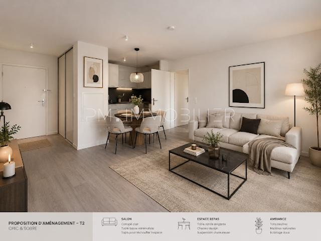 Vente Appartement 2 pièces 43 m2 Aix en Provence