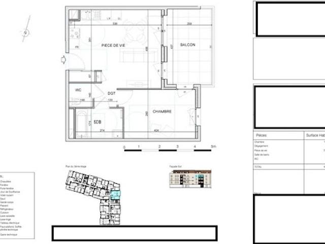 Vente Appartement 2 pièces 43 m2 Bourg en Bresse