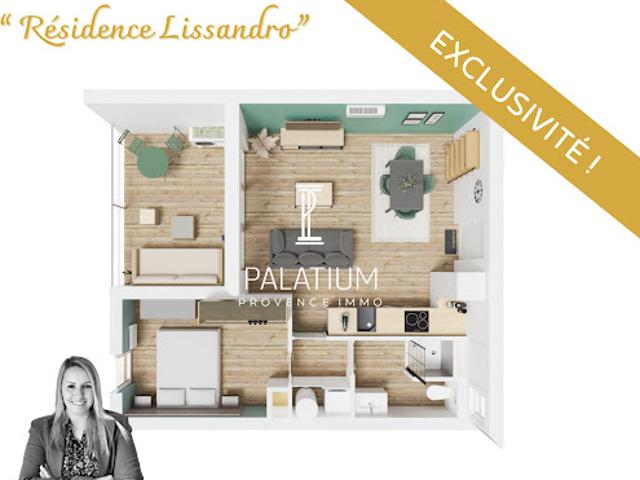 Vente Appartement 2 pièces 43 m2 Miramas