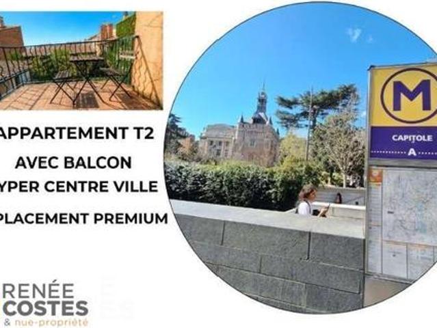 Vente Appartement 2 pièces 40 m2 Toulouse