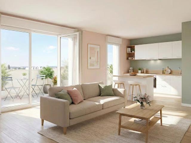 Vente Appartement 2 pièces 40 m2 Louverné