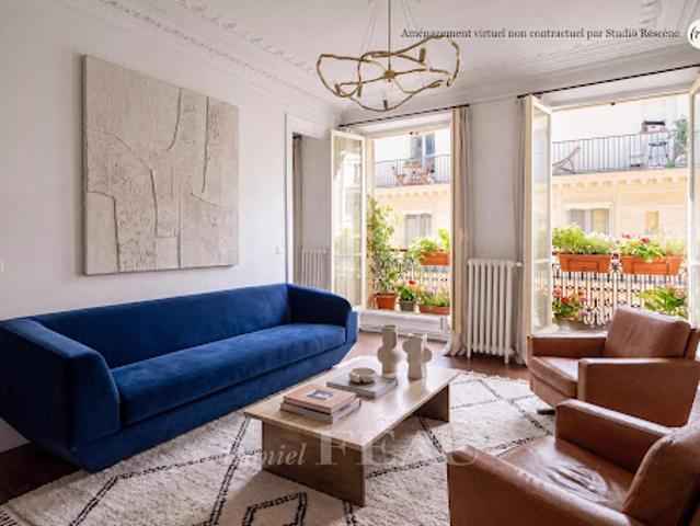 Vente Appartement 2 pièces 41.5 m2 Paris 4ème