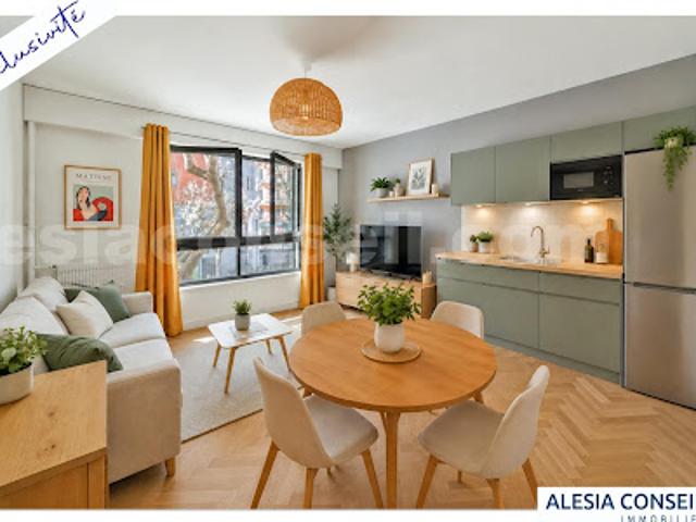 Vente Appartement 2 pièces 40 m2 Paris 14ème