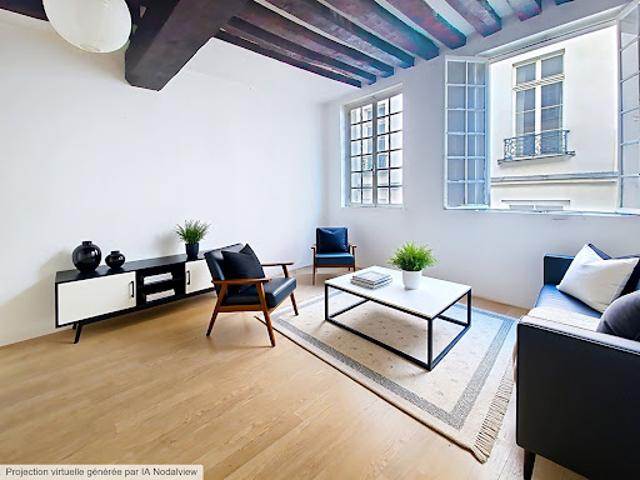 Vente Appartement 2 pièces 40 m2 Paris 1er