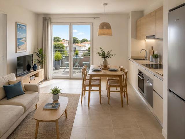 Vente Appartement 2 pièces 40 m2 Royan