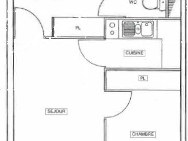 Vente Appartement 2 pièces