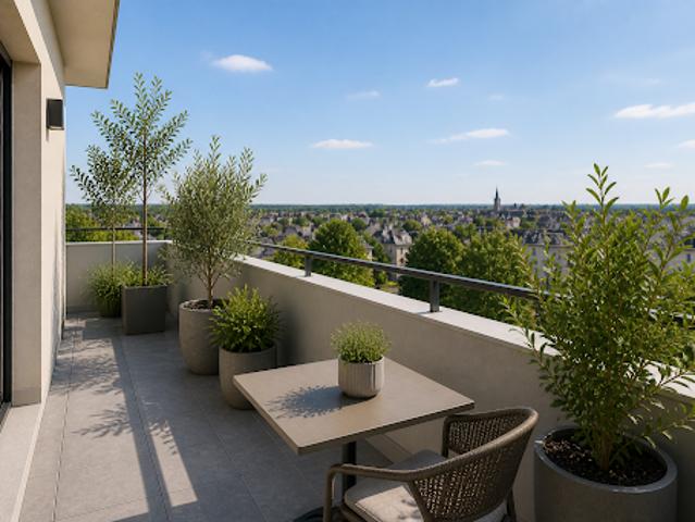 Vente Appartement 2 pièces 41 m2 Tours