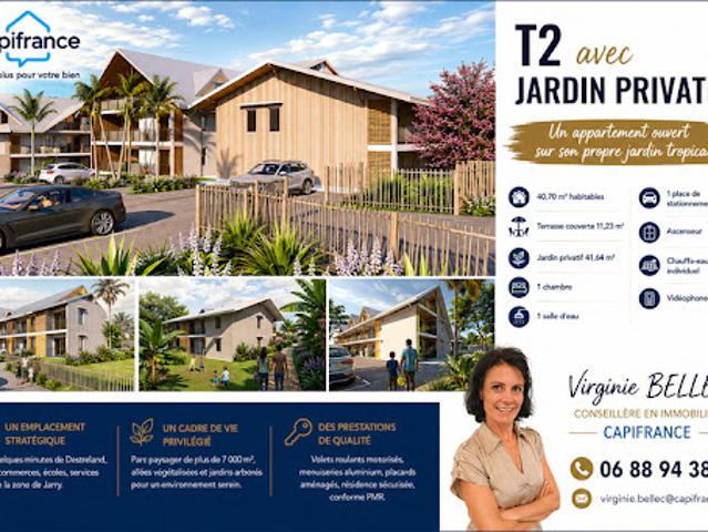Vente Appartement 2 pièces 41 m2 Baie mahault