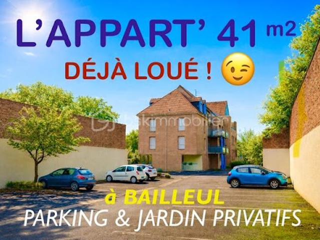 Vente Appartement 2 pièces 41 m2 Bailleul