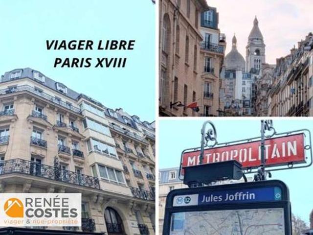 Vente Appartement 2 pièces 41 m2 Paris 18ème