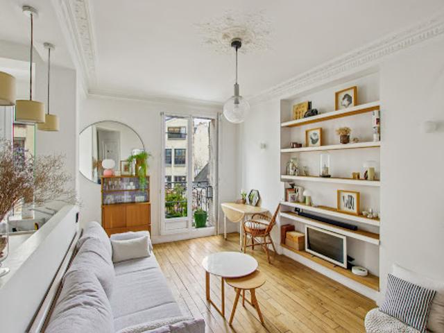Vente Appartement 2 pièces 42.42 m2 Paris 18ème