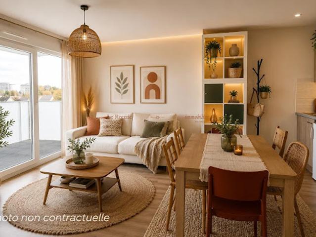 Vente Appartement 2 pièces 42.87 m2 Vannes