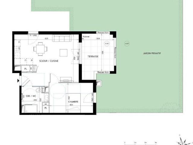 Vente Appartement 2 pièces 42 m2 Vallauris