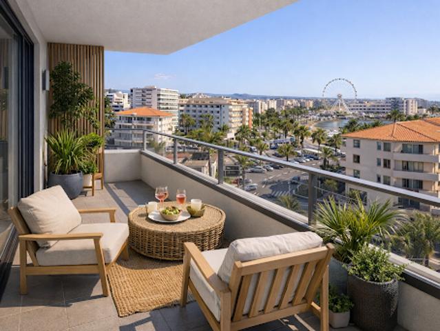 Vente Appartement 2 pièces 42 m2 Frejus