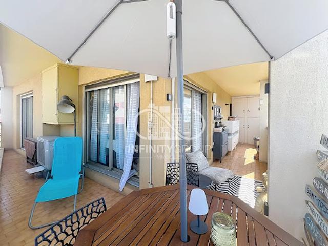 Vente Appartement 2 pièces 47.52 m2 Cagnes sur Mer