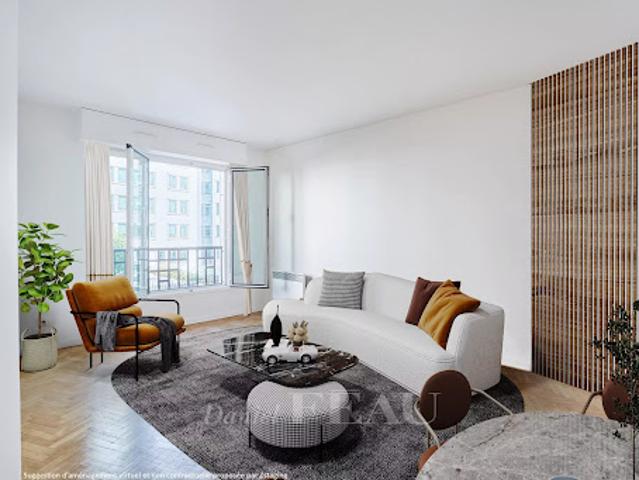 Vente Appartement 2 pièces 47.5 m2 Paris 17ème