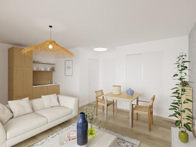 Vente Appartement 2 pièces 47.88 m2 La Riche
