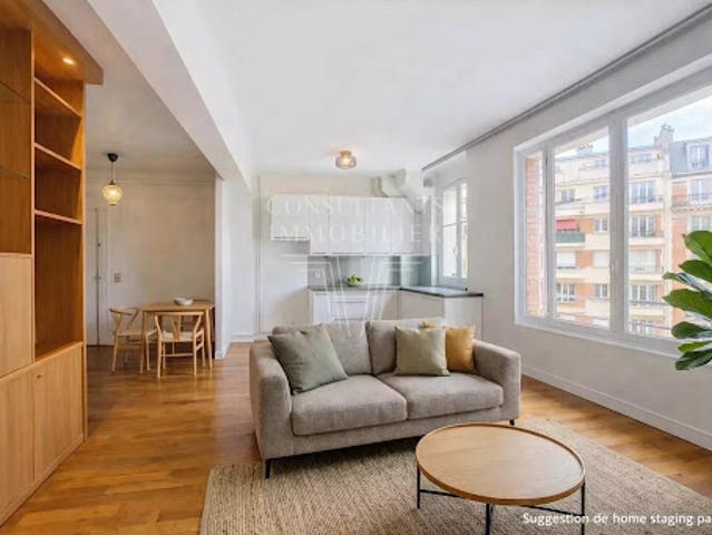 Vente Appartement 2 pièces 47 m2 Paris 16ème