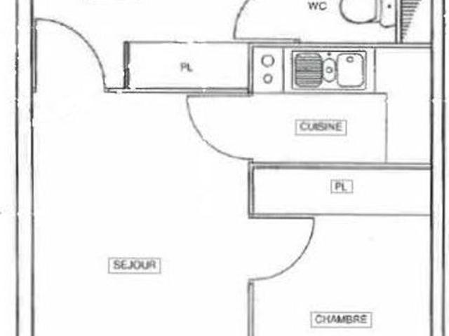Vente Appartement 2 pièces