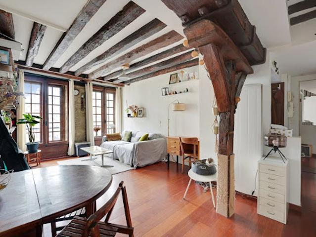 Vente Appartement 2 pièces 44.64 m2 Paris 4ème