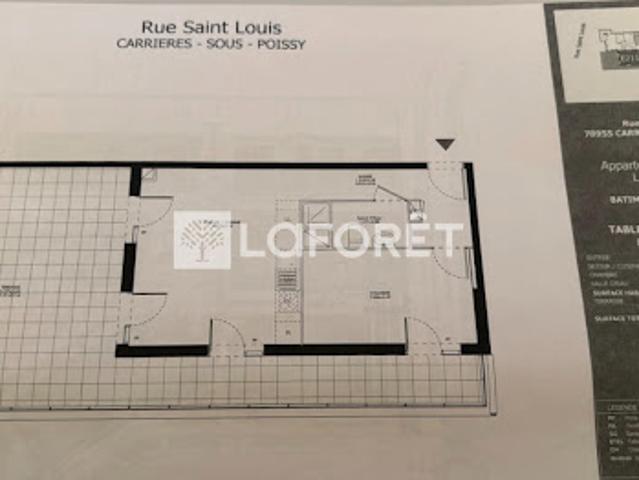 Vente Appartement 2 pièces 44 m2 Carrières sous Poissy