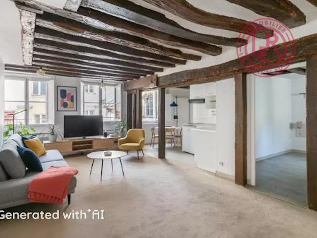 Vente Appartement 2 pièces 44 m2 Paris 4ème