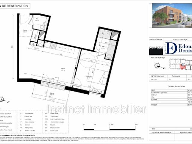 Vente Appartement 2 pièces 45.05 m2 Guilvinec