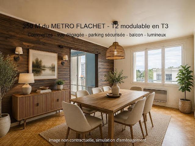 Vente Appartement 2 pièces 45 m2 Villeurbanne