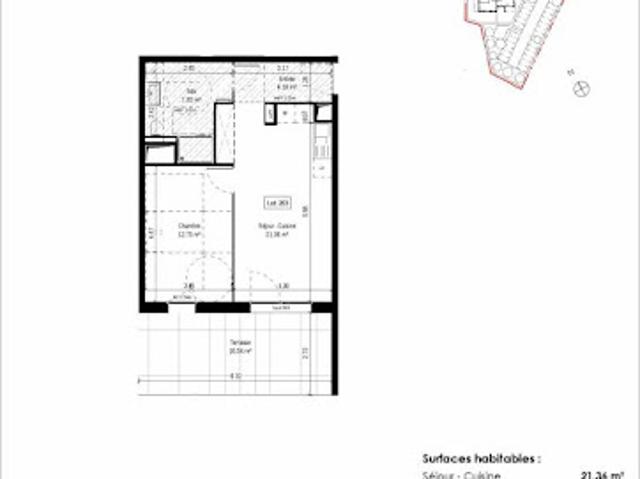 Vente Appartement 2 pièces 45 m2 Colmar