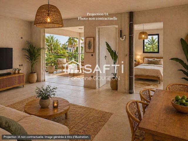 Vente Appartement 2 pièces 45 m2 Marin