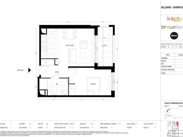 Vente Appartement 2 pièces 45 m2 Paris 18ème