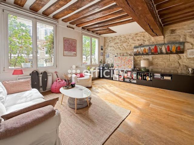 Vente Appartement 2 pièces 45 m2 Paris 1er