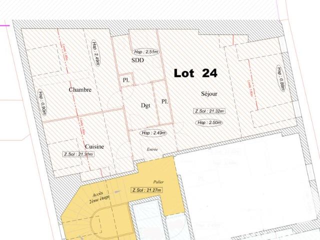 Vente Appartement 2 pièces