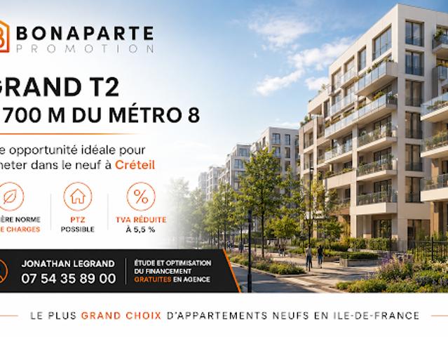 Vente Appartement 2 pièces 46 m2 Creteil