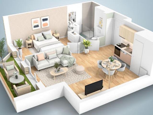 Vente Appartement 2 pièces 46 m2 Le Plessis Trévise
