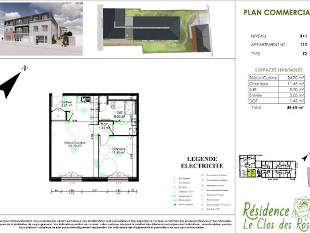 Vente Appartement 1 pièce 33.35 m2 Poix de Picardie