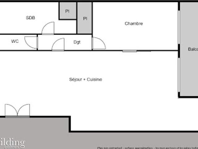 Vente Appartement 2 pièces 48 m2 Paris 16ème