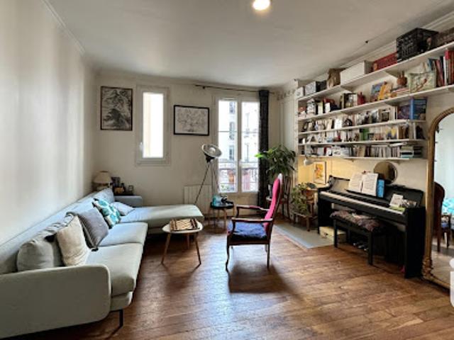 Vente Appartement 2 pièces 48 m2 Paris 18ème