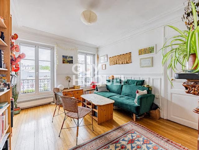 Vente Appartement 2 pièces 48 m2 Paris 20ème