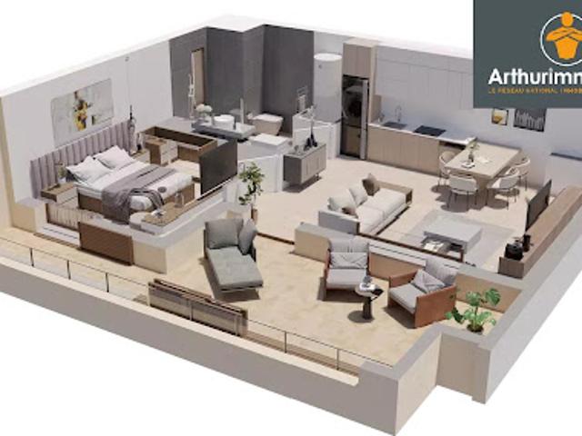 Vente Appartement 2 pièces 49.44 m2 Grosseto Prugna
