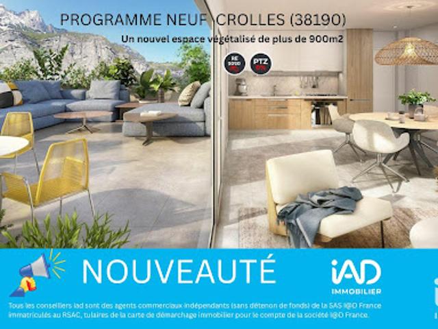 Vente Appartement 2 pièces 49 m2 Crolles