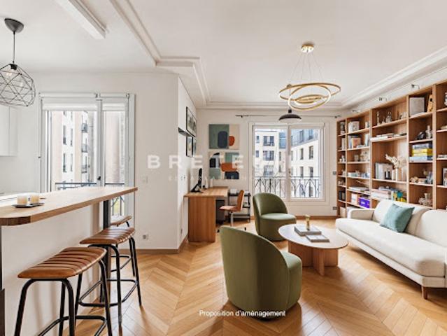 Vente Appartement 2 pièces 53.67 m2 Paris 7ème