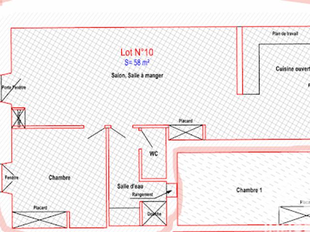 Vente Appartement 2 pièces 53 m2 Decazeville